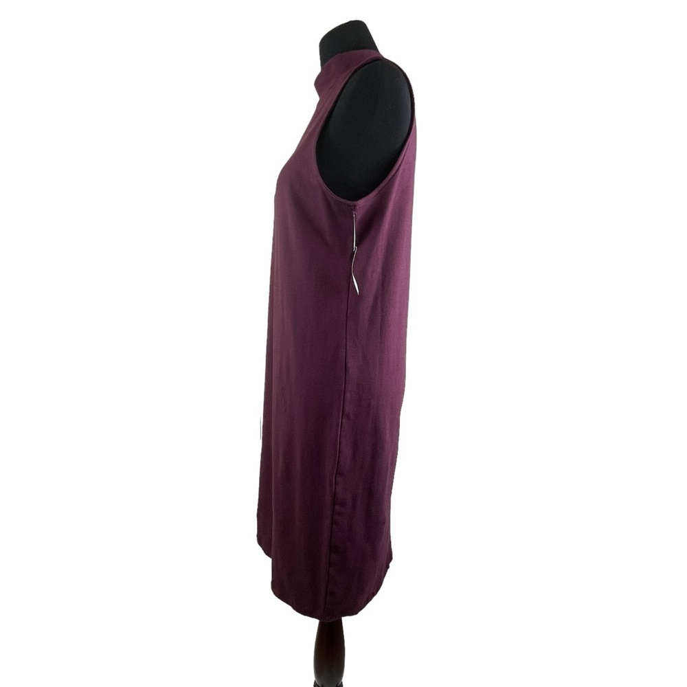 Torrid Mini Foxy Mock Neck Bodycon Dress Wine Color Women’s Size 1X (14-16) - Picture 7 of 11